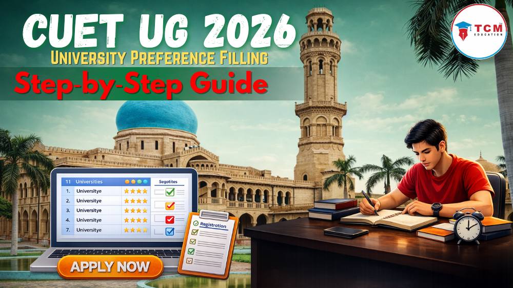 CUET UG 2026 University Preference Filling: Step by Step Guide from Registration to Seat Allotment