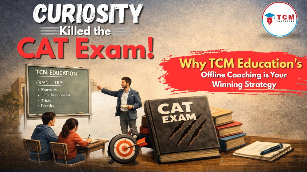 Curiosity Killed the CAT: Why TCM Education's Offline Coaching is Your Winning Strategy
